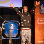 Moderator Andi Schulze begrüßt die Gäste.